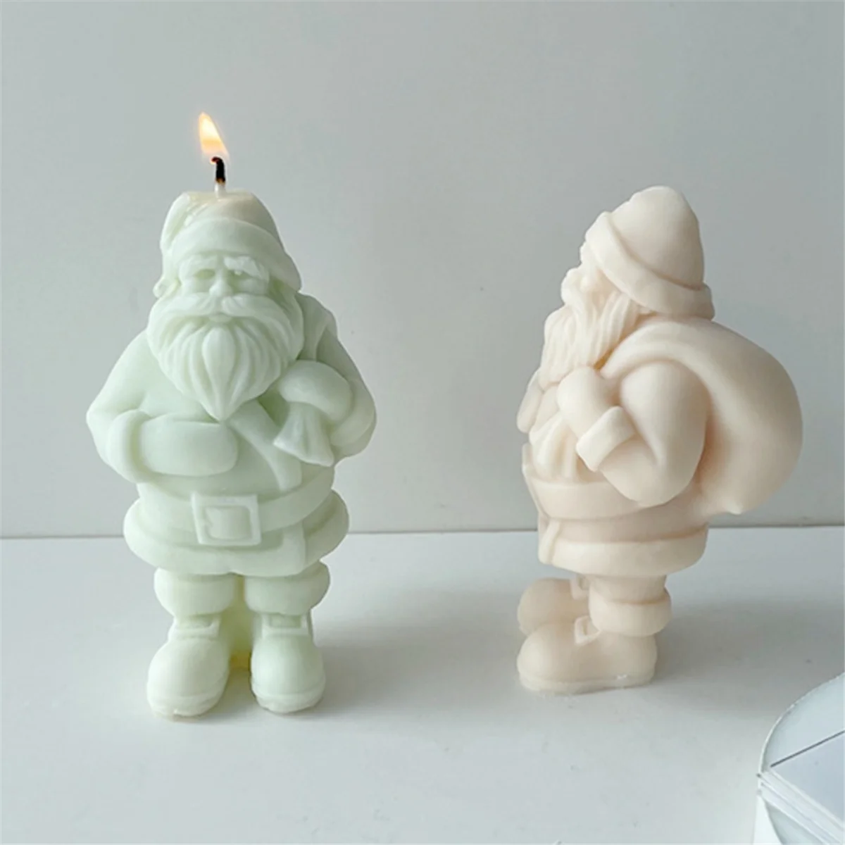 

3D DIY Cute Candle Silicone Mold Chocolate Cake Soap