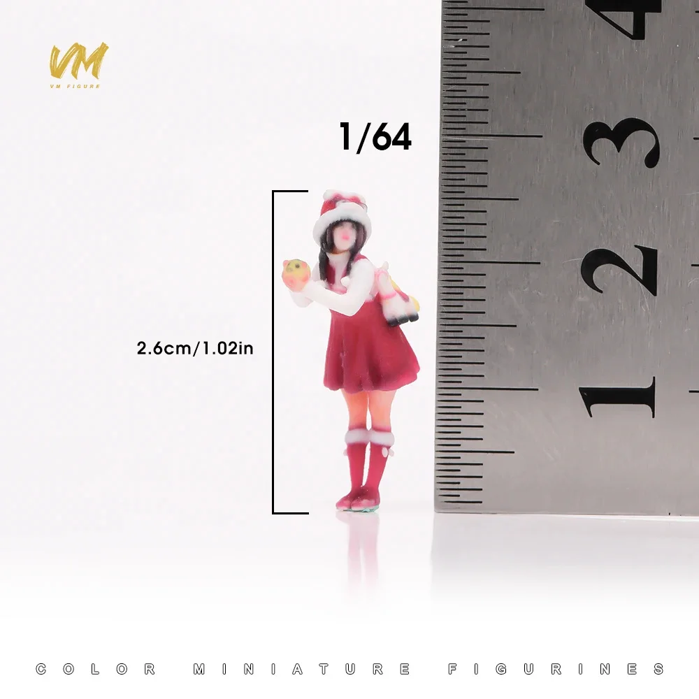 Miniaturfigur im Maßstab 1/64 Coole Business-Kleidung für junge Männer und Frauen 3D-Druck Mini-Puppe für Automodell-Dekoration und Ausstellung – Detail 24