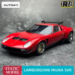 AUTOart 1:18 SCALE  LAMBORGHINI MIURA SVR 