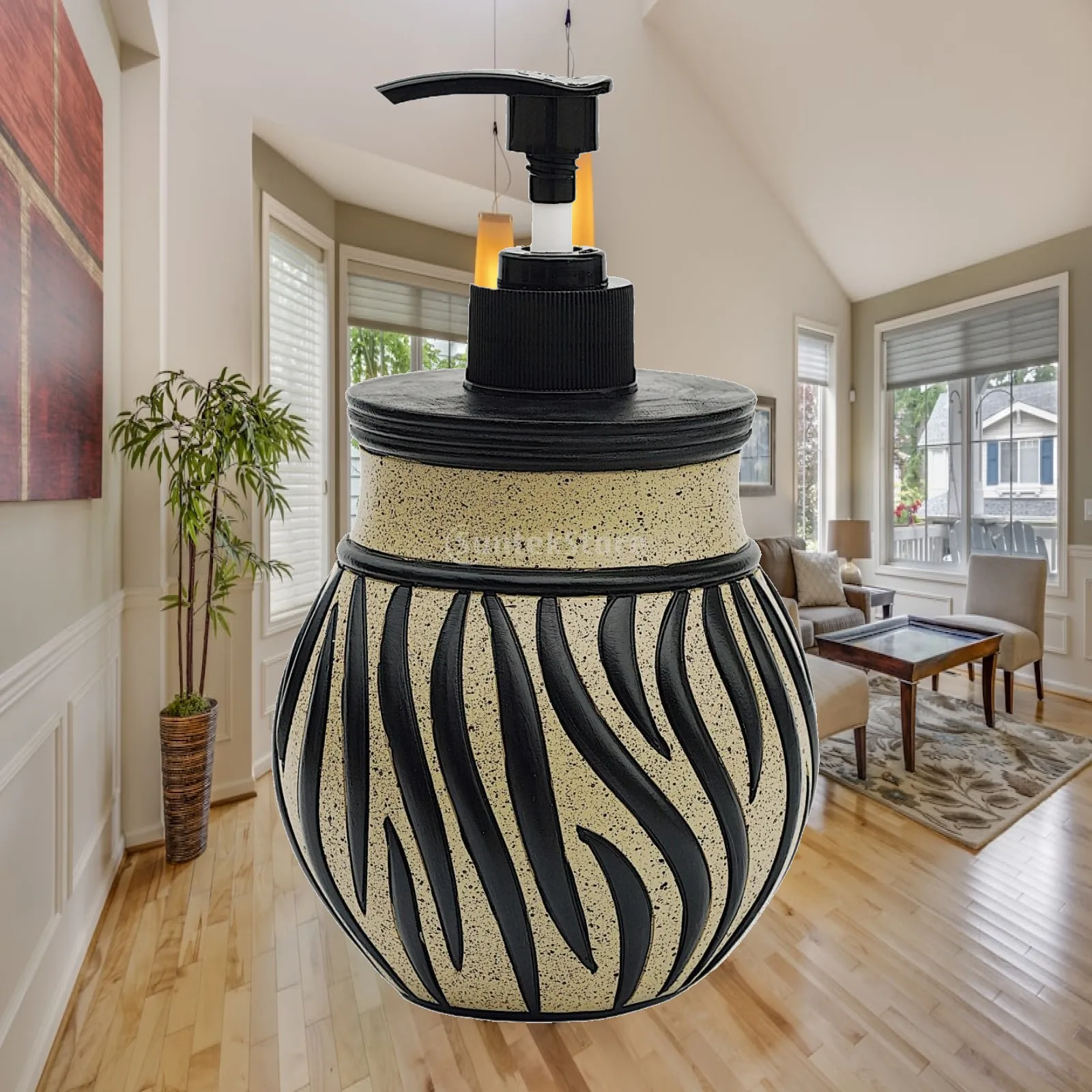 

Soap Dispenser Refillable Containe Kitchen Sink Farmhouse Replacement for Dish Soap Shower Conditioner Body Wash Lotion