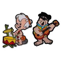 Cartoon Character Iron On Patch Clothes Patch For Clothing Music Embroidered Patch Garment Apparel Accessories Sewing Stickers