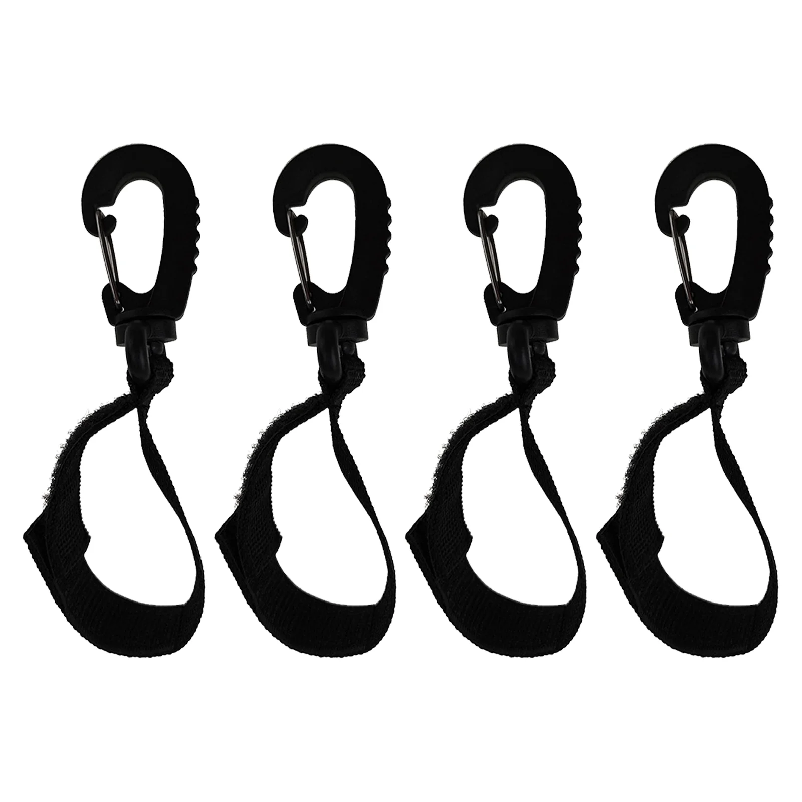 4 Pcs Cart Hook Bag Hooks Stroller Accessories Hanger Baby Clips for Diaper Hangers Wagon