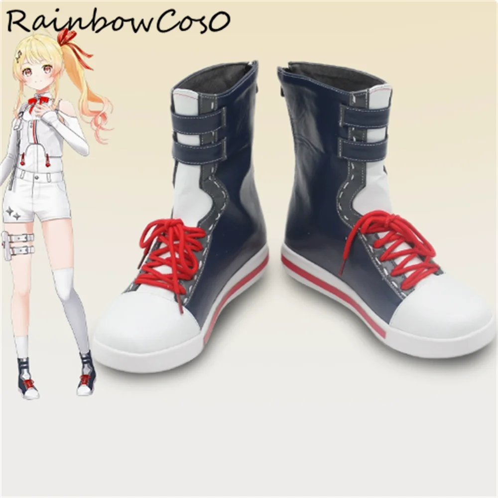 Asagi Mutsuki Blue Archive Cosplay Shoes Boots Game Anime Carnival Party Halloween RainbowCos0 W1913