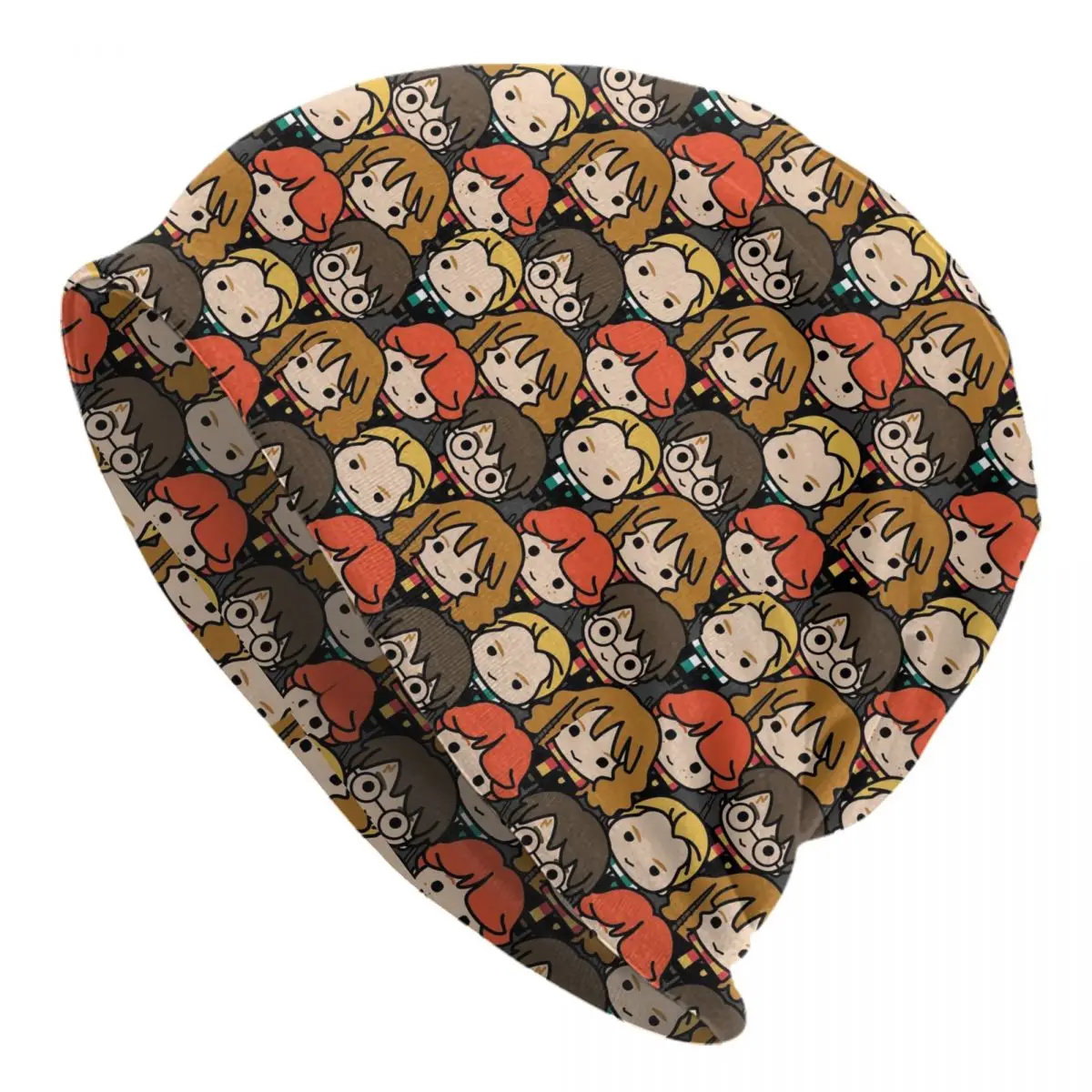 Harrys Magic Adventure Movies Potters Skullies Gorros Gorros Invierno Cálido Gorro de punto Hombres Mujeres Street Bonnet Sombreros Gorra de esquí al aire libre