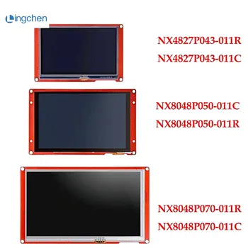 NEXTION 4.3/5.0/7.0 ''akıllı LCD dokunmatik ekran modülü NX8048P070-011C/R çok fonksiyonlu HMI dirençli/kapasitif