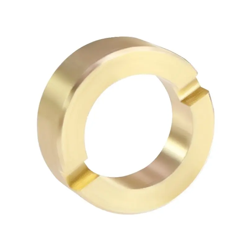 YSUN-4PC Brass Wheel Counter Weight Clamp Ring For SCX30 RC Crawler Car Upgrade Parts
