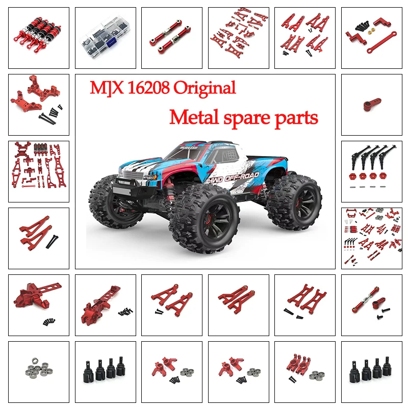 

MJX Hyper Go H16 16207 16208 16209 16210 14301 4 шт. металлический 12 мм шестигранный адаптер ступицы колеса обновленные детали для радиоуправляемых автомобилей аксессуары