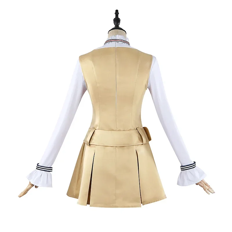 Movie M3GAN Cosplay Costume M3GAN Costume Bow Tie Dress Daily Wear Halloween Carnival Role Play Uniform for Women 2025 Hot Sale