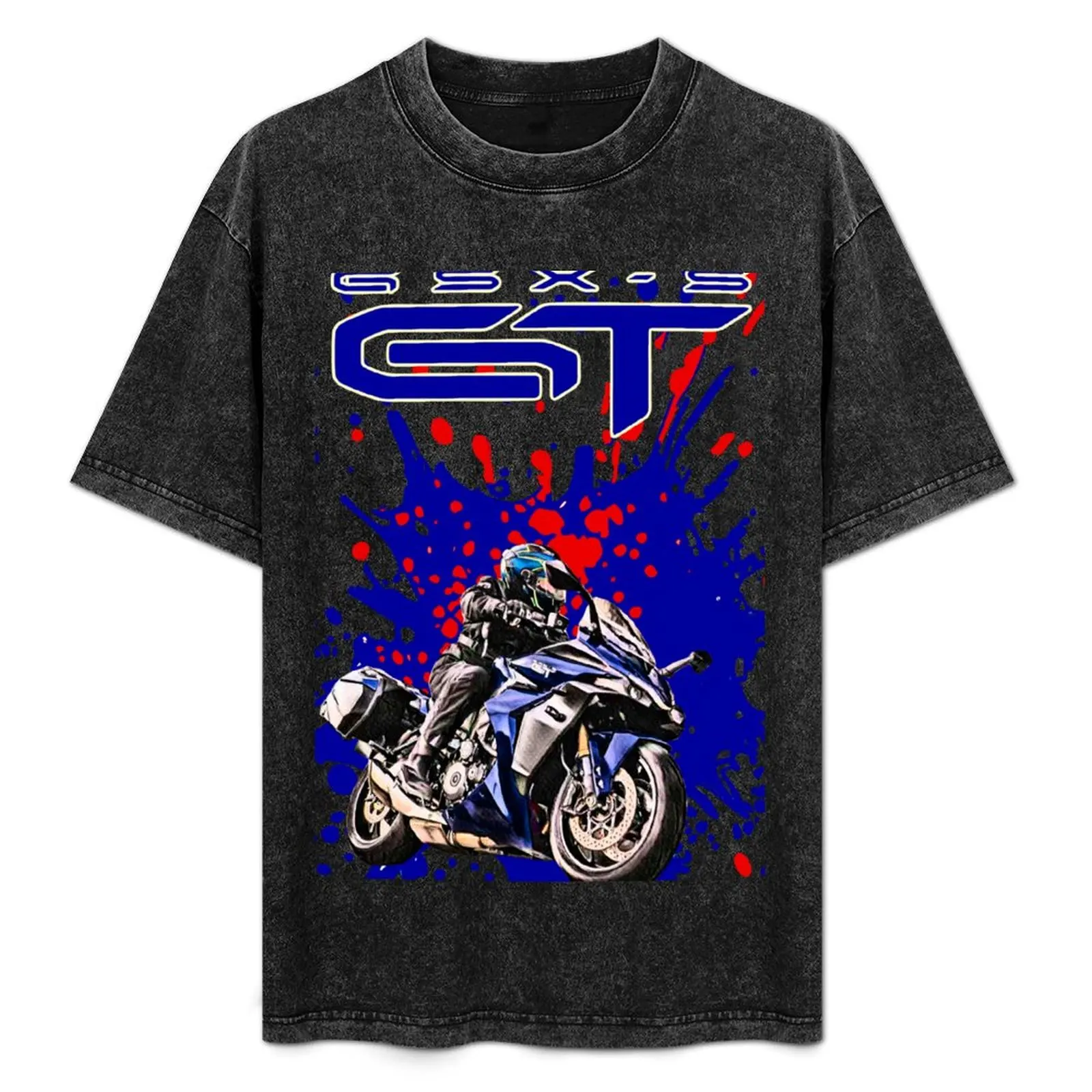 GSX-S 1000 GT Splash T-Shirt summer top tshirts personalised boys whites heavy weight t shirts for men