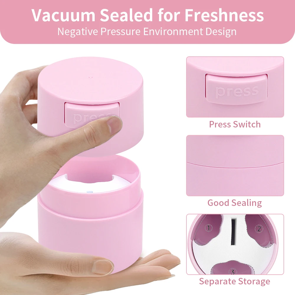 Wimpern Kleber Lagerung Tank Container Individuelle Pfropfen Make-Up Wimpern Verlängerung Zubehör Wimpern Liefert Kleber Lagerung Tank – Detail 3