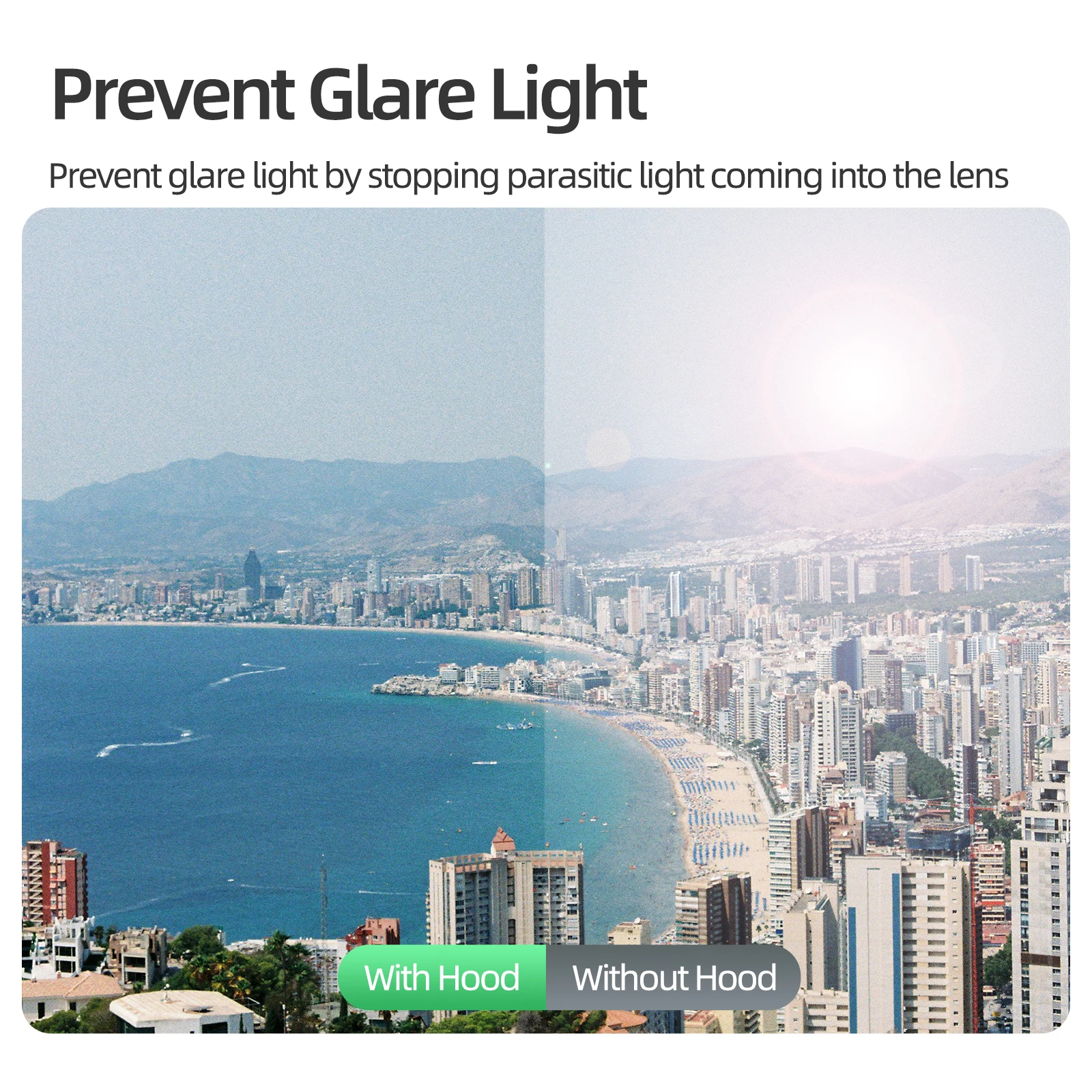 

Lens Cover For DJI Mini 5 Pro Anti-glare Lens Hood Gimbal Protective Cover Sunshade Sunhood for DJI Mini 5 Pro Drone Accessories