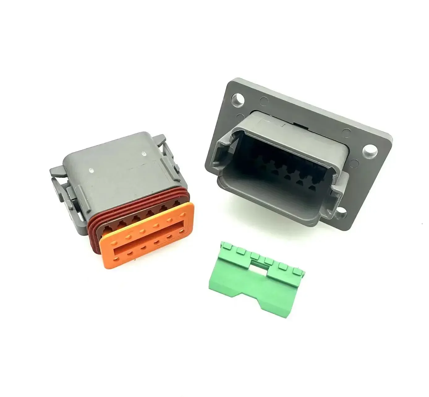 

DT04-12P-L012 Разъем Dechi «папа-мама» с 12 отверстиями, фиксированная фланцевая вилка с клеммой DT06-12S