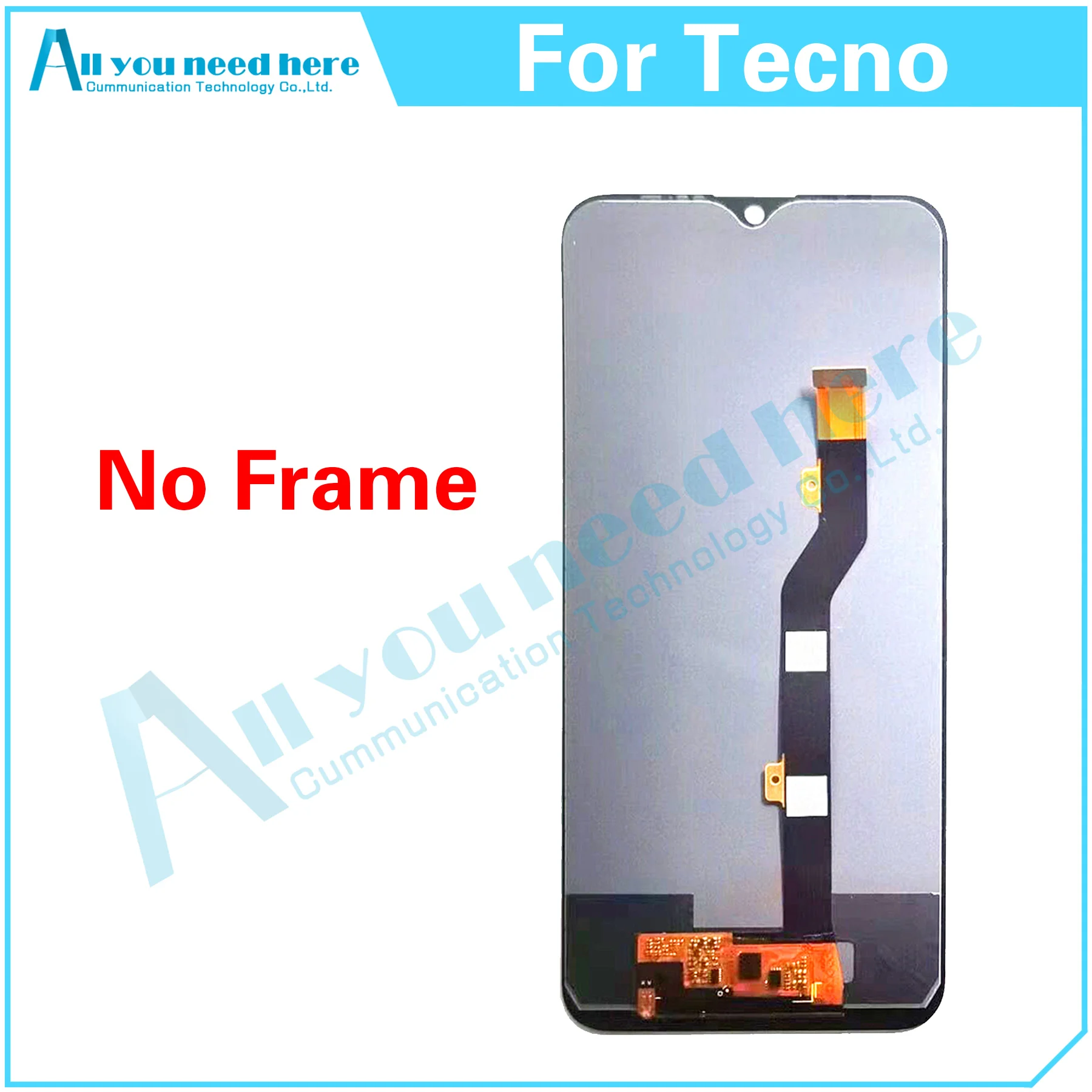 100% Test For Tecno Camon 12 Pro CC9 Camon12Pro LCD Display Touch Screen Digitizer Assembly Repair Parts Replacement