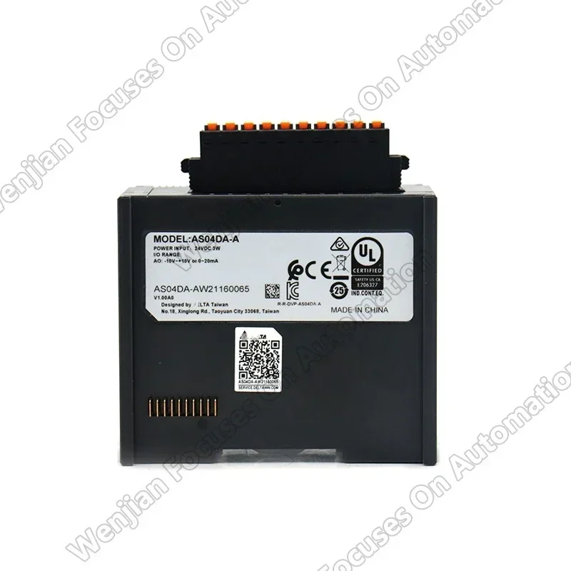 AS04AD-A  AS08AD-B AS08AD-C AS04DA-A AS06XA-A Analog Expansion Module  PLC As Series Programmable Controller Unit