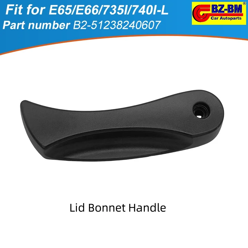 Front engine hood bonnet release handle lever bracket For BMW E65 E66 51238240607 LHD 51237023992 51238240608 51237309606