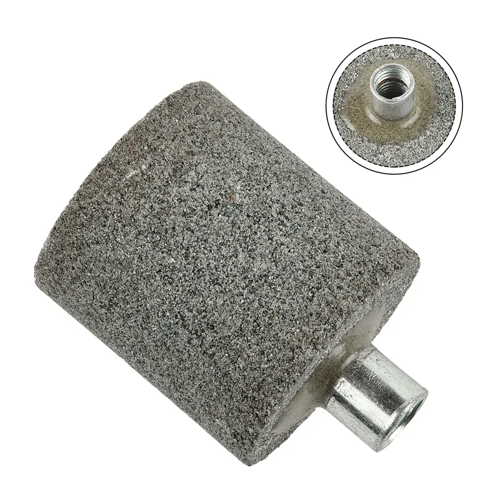 Utensile testa di molatura filettatura testa della mola smusso in carburo di silicio punte per svasatore per smerigliatrice angolare tipo 100 grigio M10