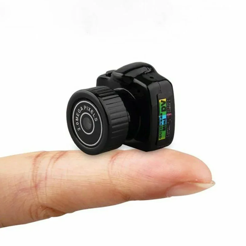 Mini Camera Camcorder 480P Micro DVR Camcorder Y2000 Portable Webcam Video Voice Recorder Camera With Key Chain