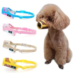 Dog Muzzle Puppy Small Medium Large dog Anti Barking Muzzle Pet Mouth Muzzle For Dogs Nylon Straps Dog Accessories