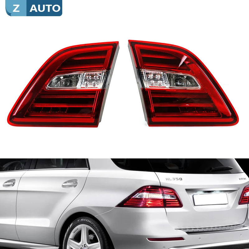 LED taillight For Mercedes-Benz W166 LEDFor ML300 ML350 ML400 2012 2013 2014 2015 Brake warning light Rear bumper taillight