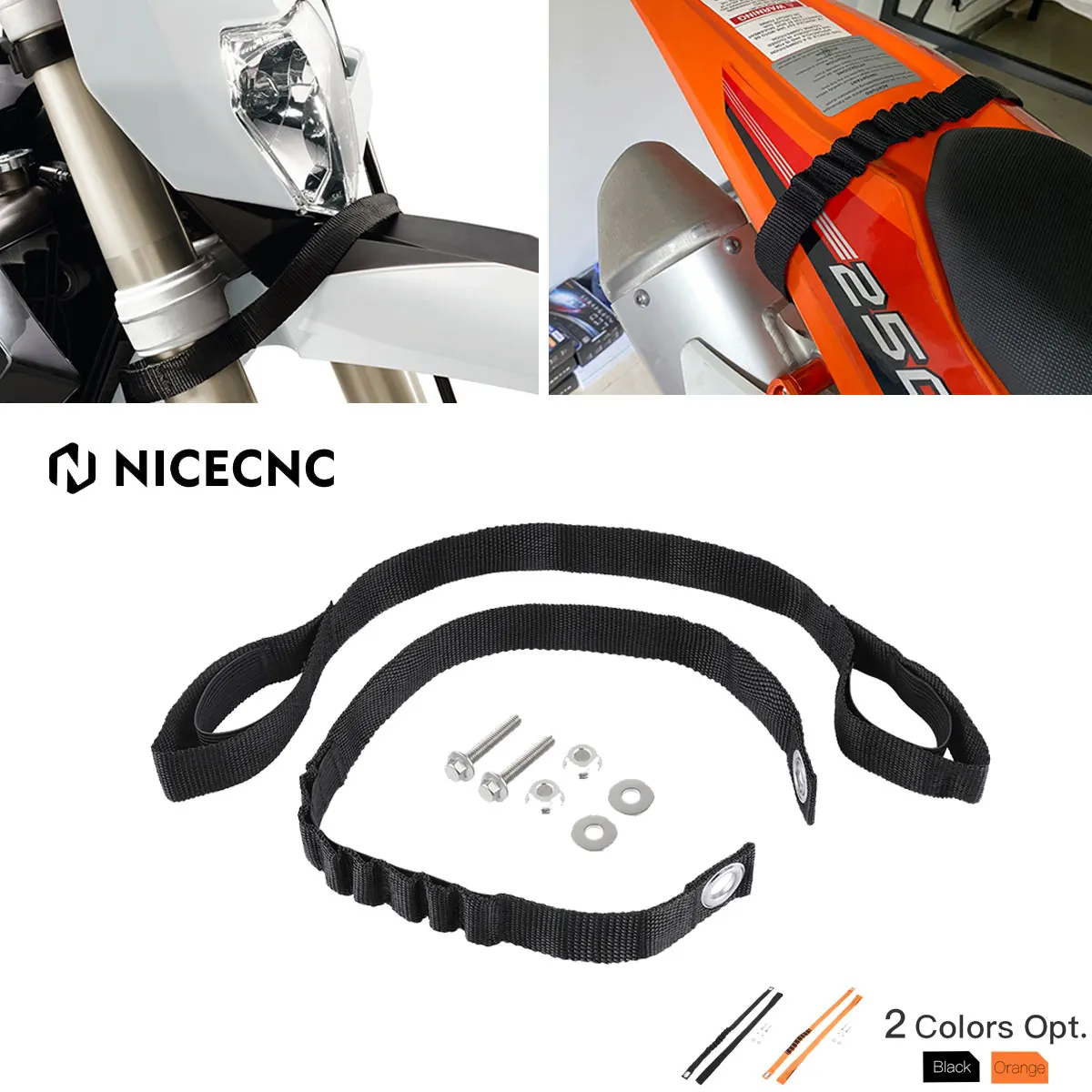 

Переднее и заднее крыло мотоцикла, опорный ремень для KTM 125, 250, 300, 350, 400, 450, 500, EXC EXCF, XC, XCF, XCW, SX, SXF, TPI, SixDays