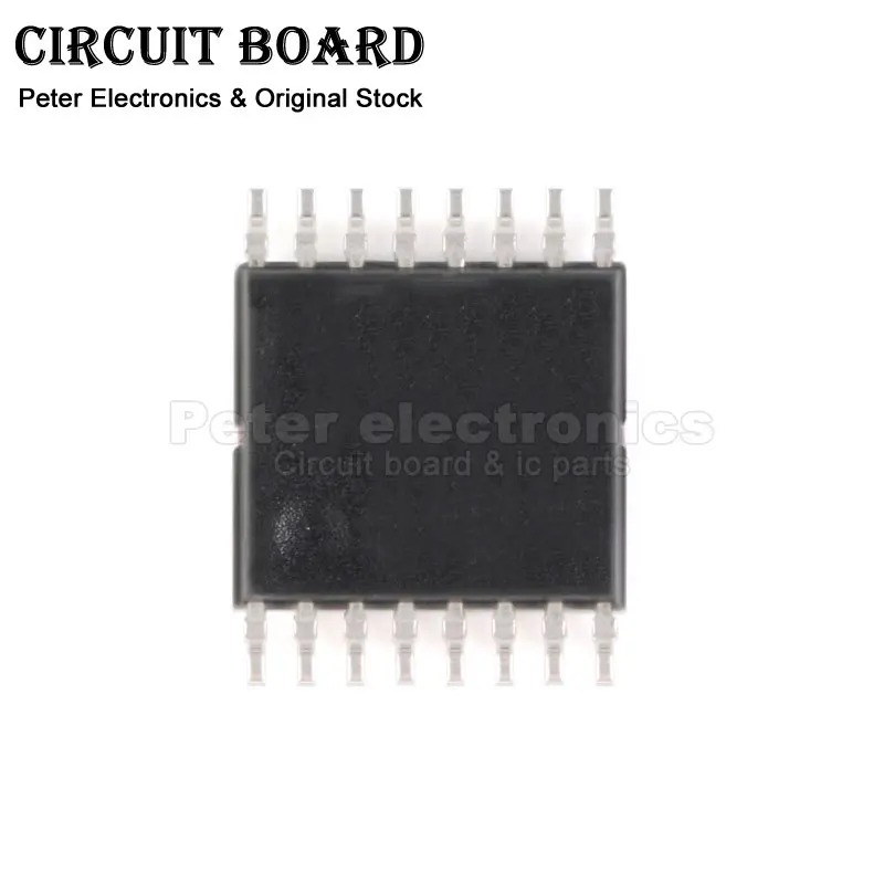 1Piece ADS1220IPWR ADS1220IPW ADS1220 24Bit 2.3V~5.5V 2kHz SPI TSSOP-16 Analog To Digital Converters ADCs Available