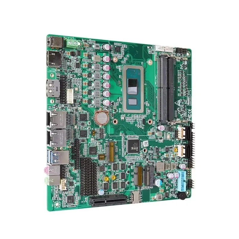 BoMaSMini Itx Industrial Motherboard With 12th Cpu I5-12450h/i5-1235u/i3-1215u Vga Lvds Rs232/rs485 2lan Mini Itx