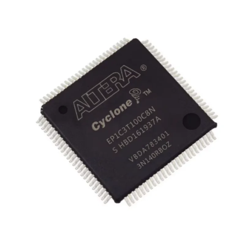 1-5PCS  100% New EP1C3T100C8N EP1C3T100I7N EP1C3T100 QFP100 CPLD FPGA MCU IC CHIP