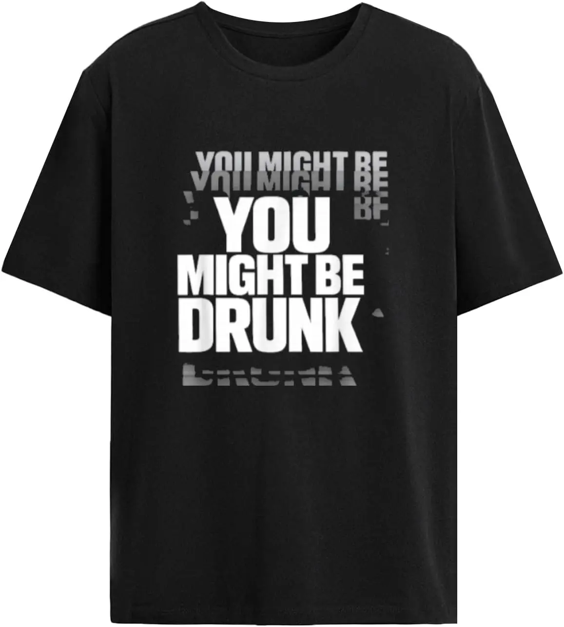 

Мужской модный комплект футболок You Might Be Drunk, 1 шт.