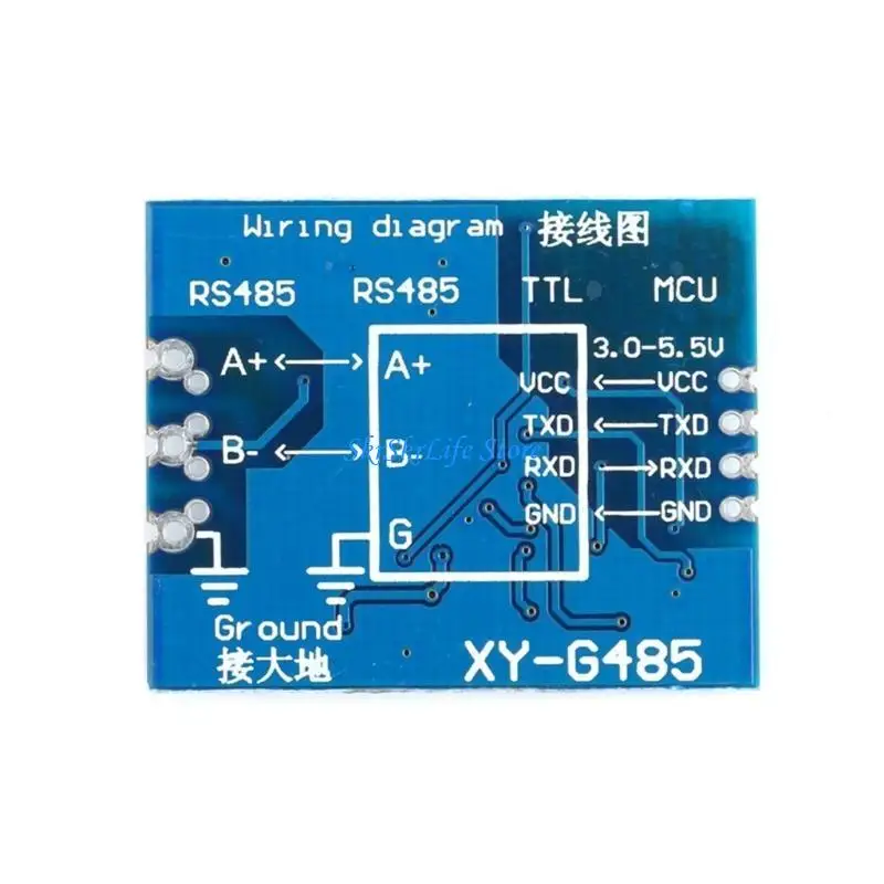 E65E TTL to RS485 وحدة 485 إلى TTL مع العزلة MCU المنفذ التسلسلي UART عزل