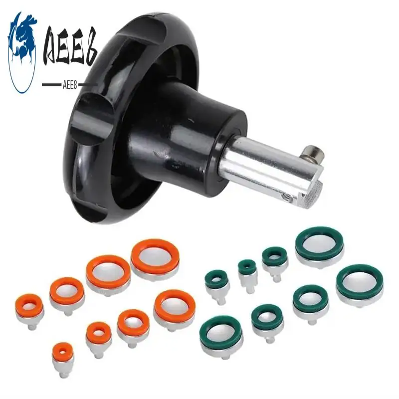 

AEE8-Screw Type Suction Watch Case Cover Opener Remover With 8 Glue Head Kit Watch Repair Tool Accessories For Watchmakers