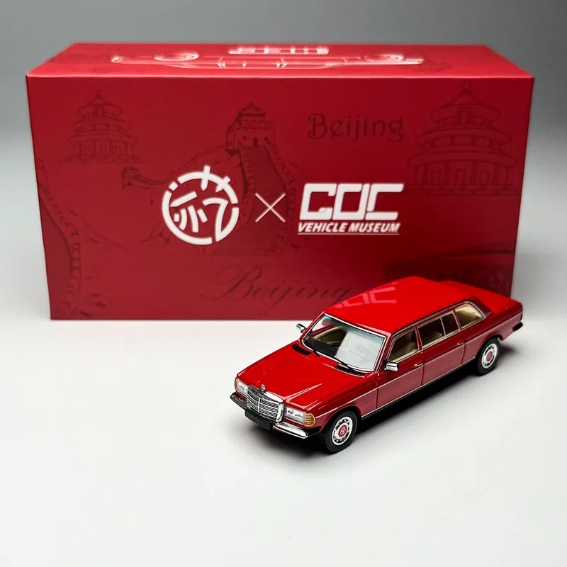 

In stock 1:64 230e v123 HEC exhibition limited edition die-cast alloy car model, Boys' toy, adult collectible ornament.