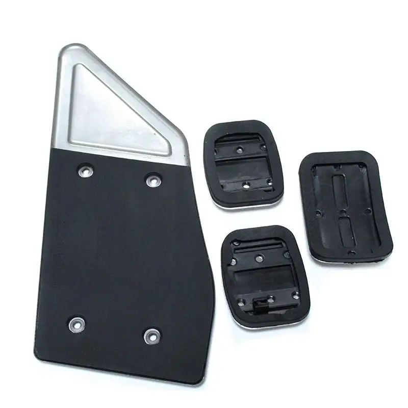 Car Rest Brake Accelerator Fuel Gas Pedal Cover Pad For Peugeot 3008 5008 GT DS DS 7 CROSSBACK LHD Pedal Pad Mats Cover