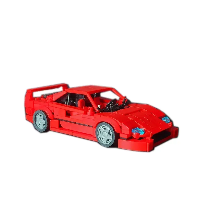 MOC-153177F40 Supercar Assembly Splicing Building Block Model MOC Creative Building Block Toy Kids Birthday Building Block Gift