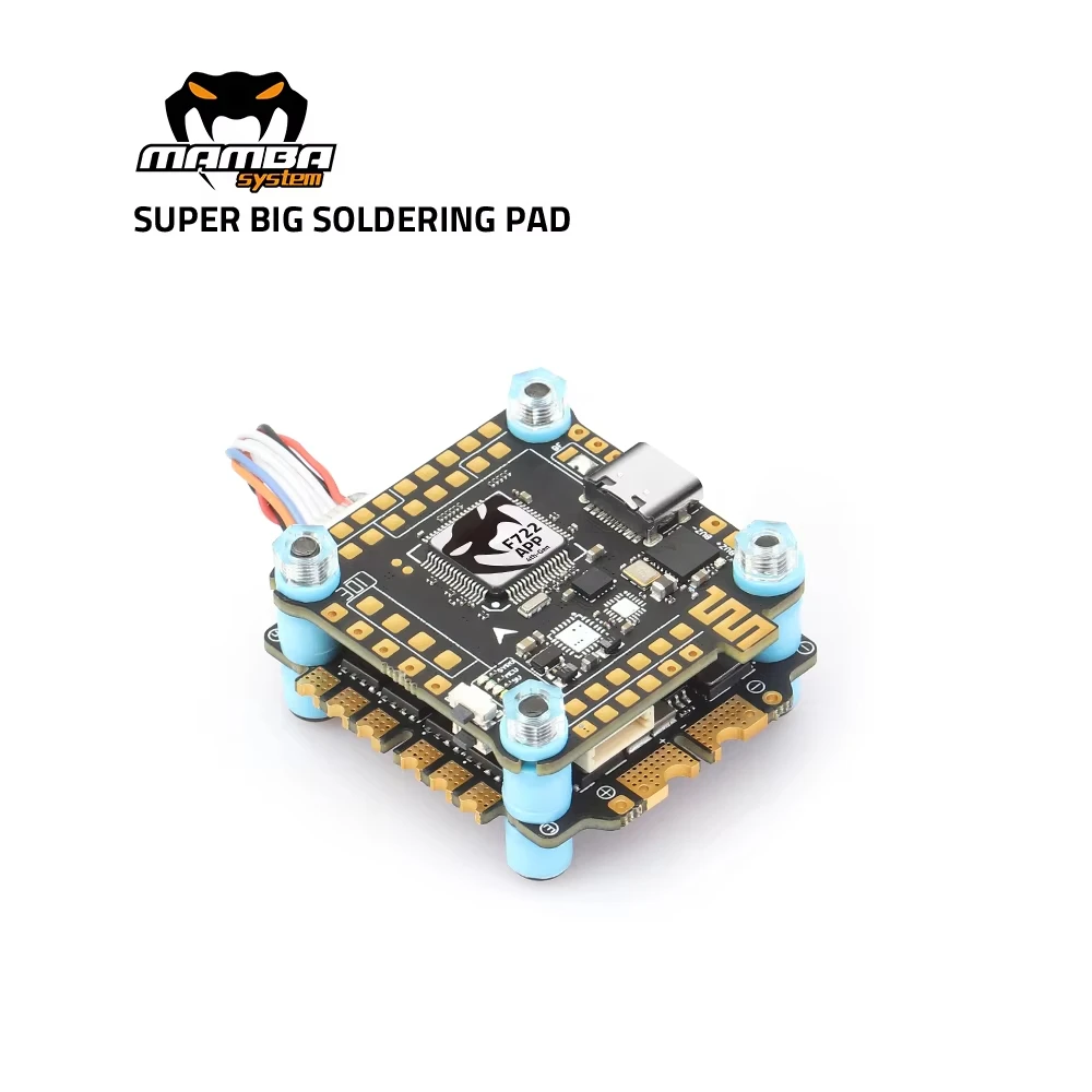 Diatone MAMBA F722 APP MK4 WIFI/DJI uçuş kontrolörü yığını F7 45A/55A/65A 128K BLHeli32 ESC 6S 4in1 Dshot1200 fırçasız ESC