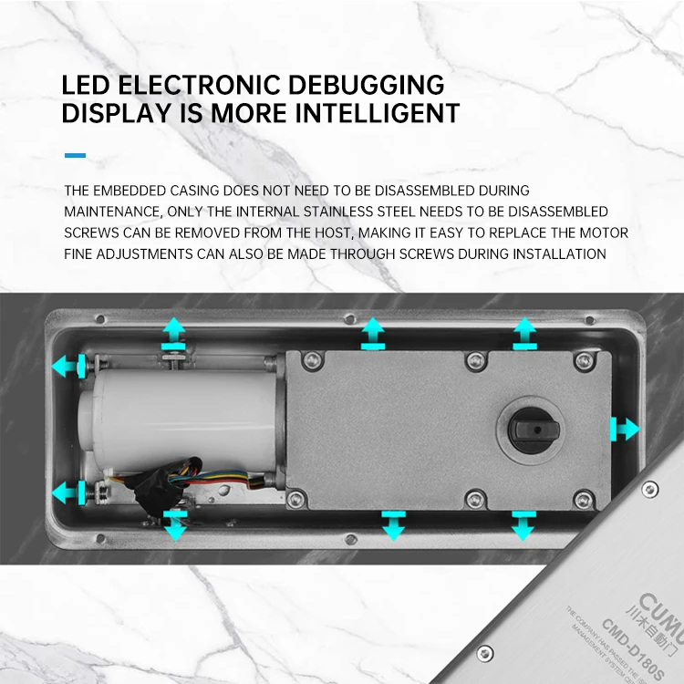 D-180S اثنين الجانب مفتوحة الساخن بيع قرصة الباب الإطار التلقائي فتاحة باب زجاجي أقرب 180 كجم الطابق الربيع فتاحة