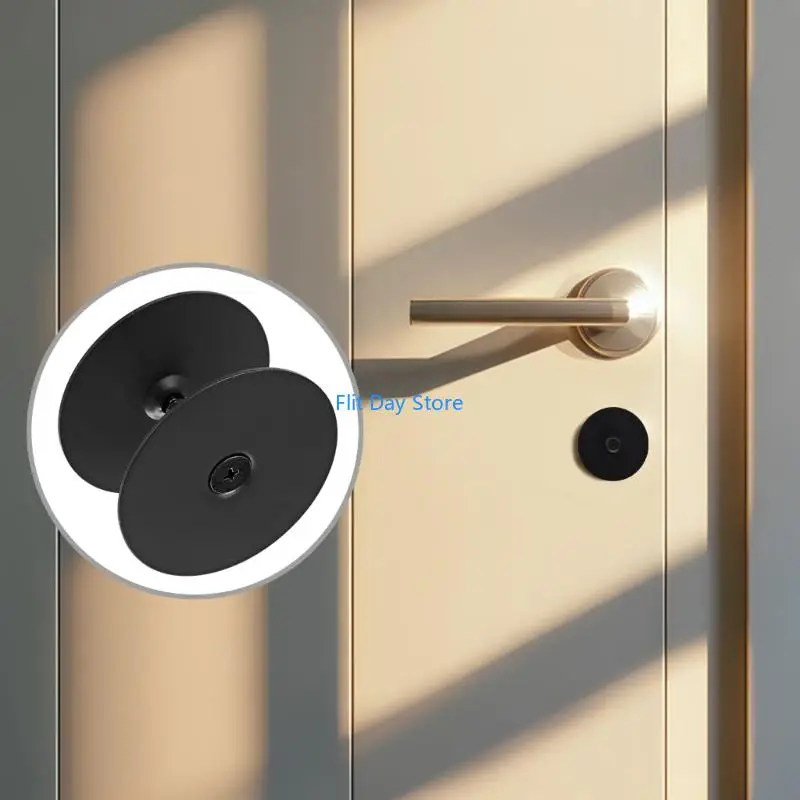 F92C Security Blank Plates for Unused Lock Holes Improves Safety Simple Mounting Compatible 2 5/8