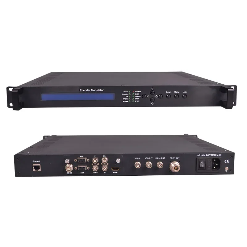Softel CVBS Inputs Mpeg2 H.264 Sd Catv Encoder Modulator