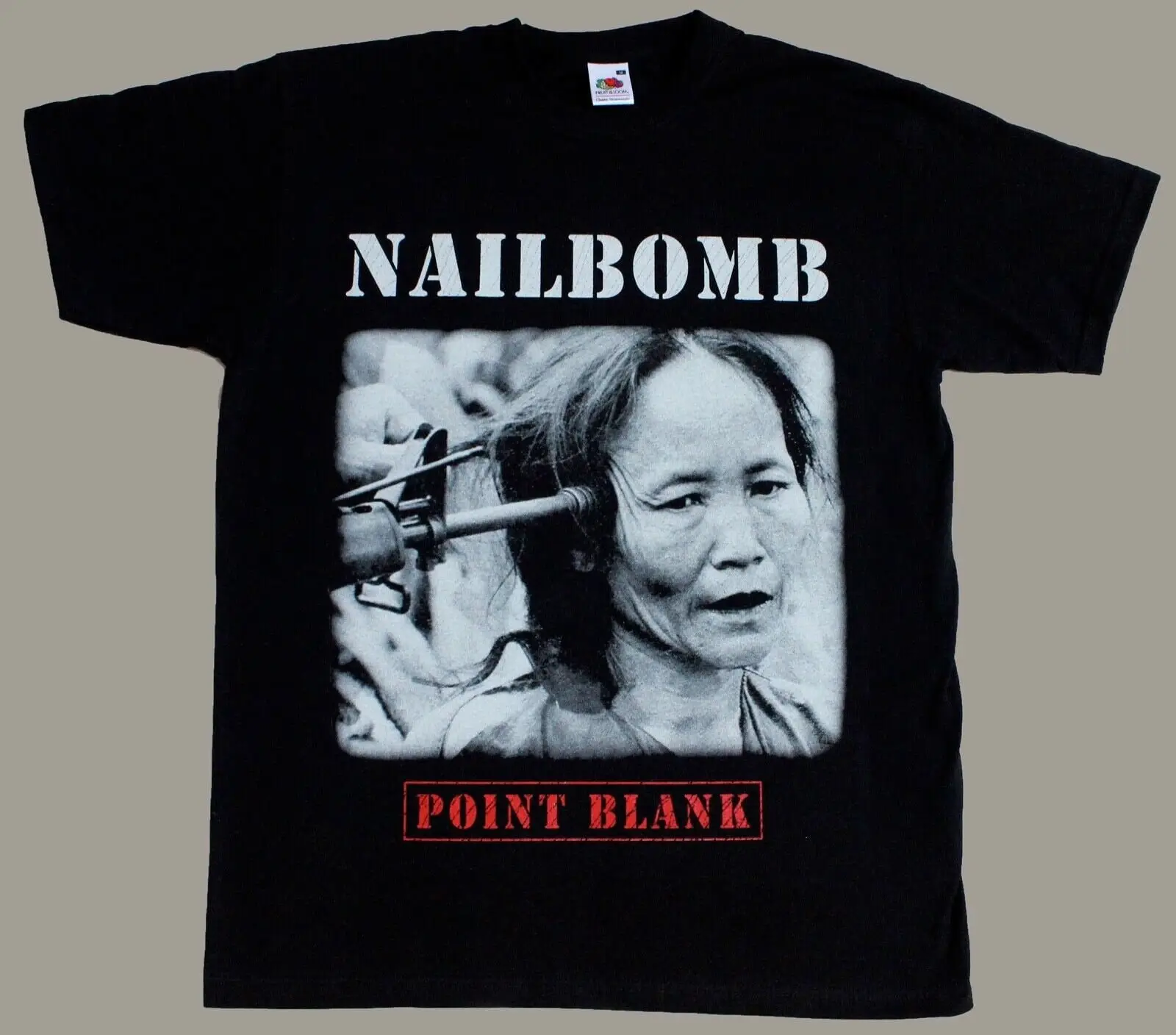 Nailbomb Point Blank T Shirt Metal Industrial Punk