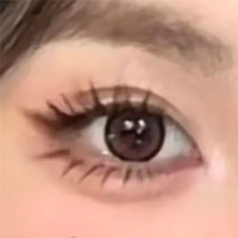 Timbri per ciglia da donna Strumento per il trucco degli occhi Estensioni delle ciglia inferiori fai-da-te Aspetto naturale per il trucco Ciglia finte per principianti Rosa