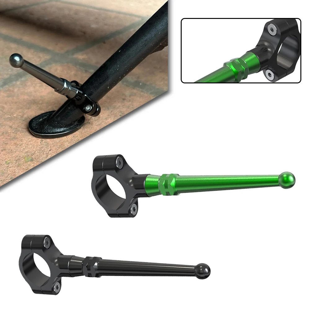 

For Kawasaki Ninja400 Z400 Accessories Moto Anti-kicking extension rod for refitting motorcycle temple stand 19-23MM in diameter