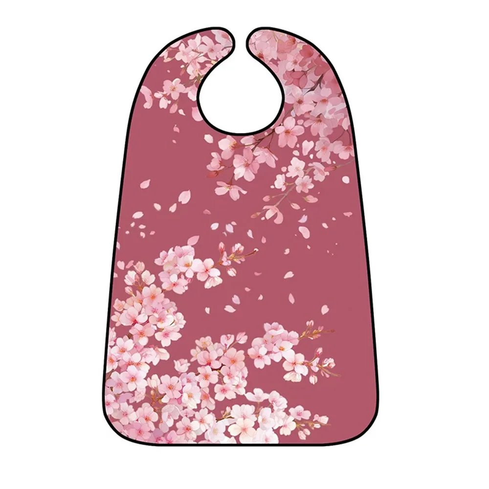 

Adult Care Reusable Adult Bib Waterproof Washable Clothing Protector Caregiving Feeding Bib Meal Assistance