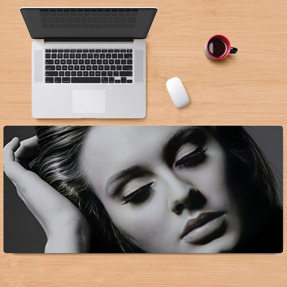 Singer Adele  Adkins Mouse Pad Non-slip Lockedge Office Student Gaming Thickened Large Writing Pad Cushion