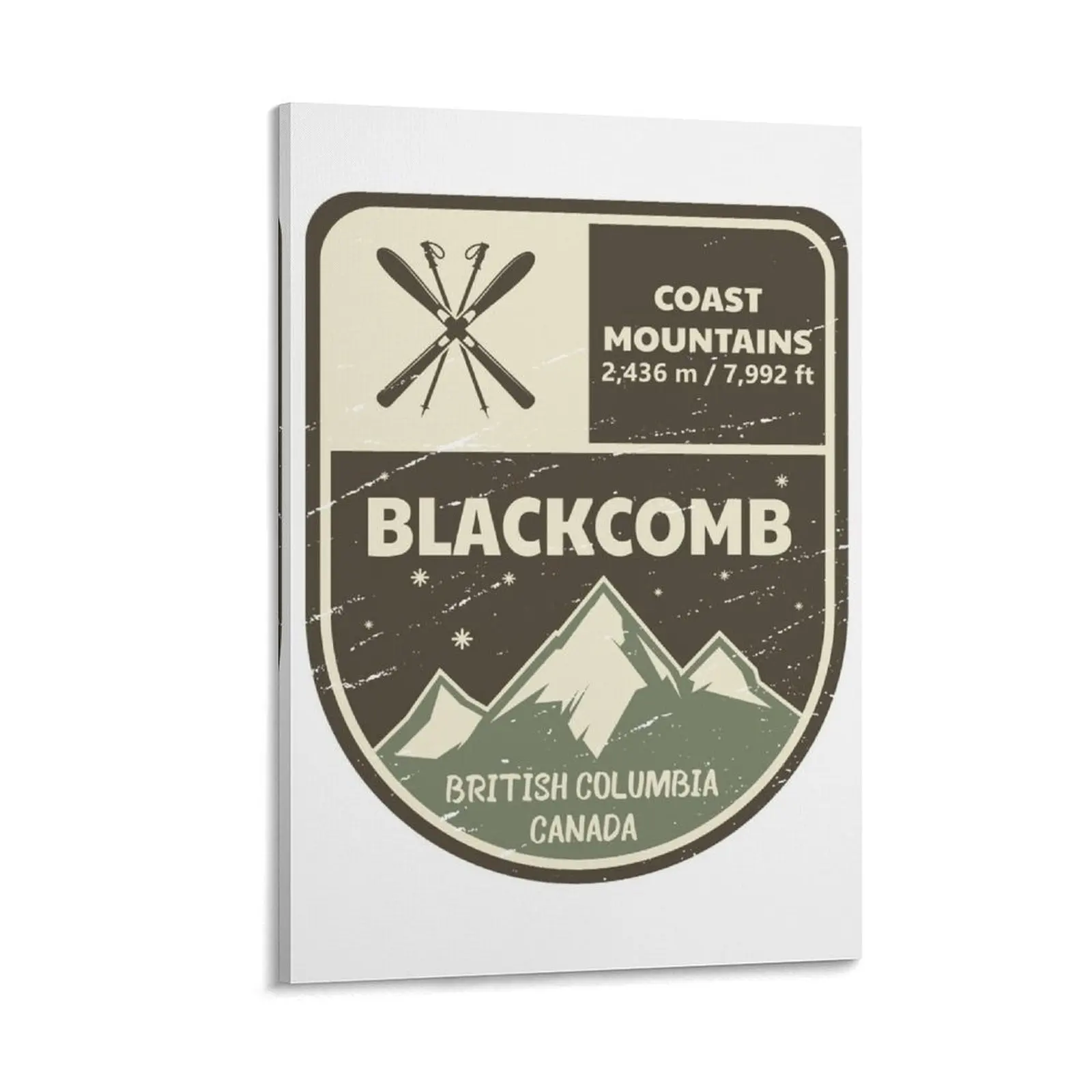 Blackcomb Coast Mountain Британская Колумбия Канада Холст Картина Картины декоративные рамки стены комнаты аниме декор комнаты