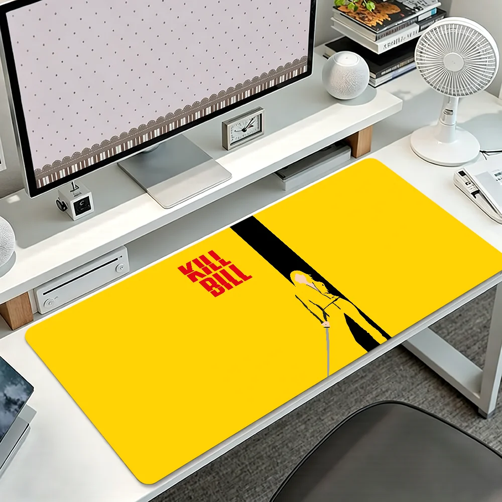 Thriller Minimalist  K-Kill Bill Mouse Pad Non-slip Thickened MousePad Student Cushion Large Writing Gaming Lockedge Office