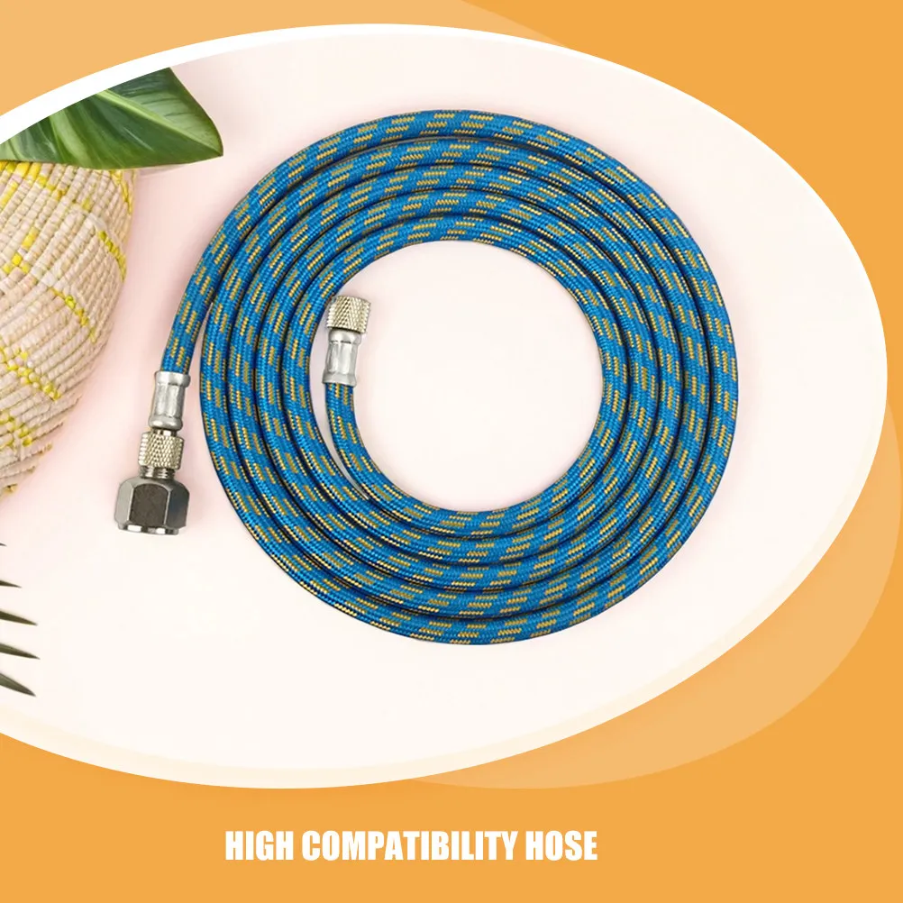 Airbrush Hose Air Compressor Adapter Plastic Quick Connect Fittings High Compatibility Low Noise Flexible Tubing 1 8M Artistic