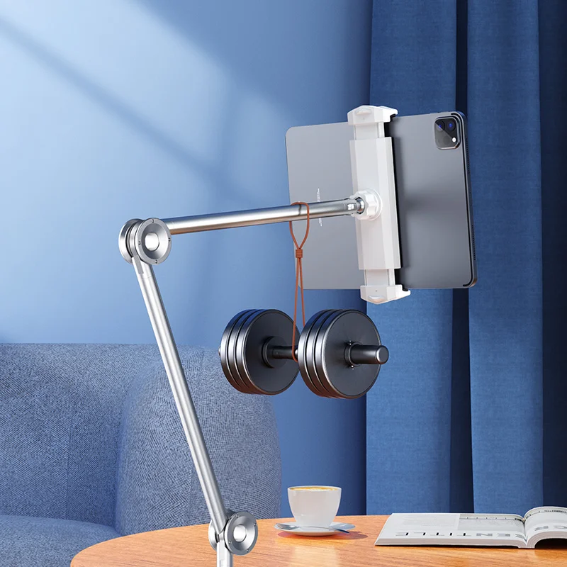 Rotatable Angle Adjustable Aluminum Desktop Stand Universal Holder For Phone And Tablet PC