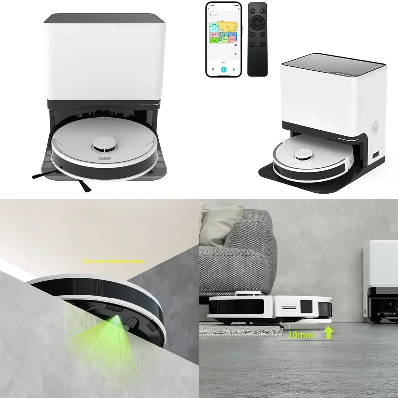 for   Smart Robot Vacuum Cleaner Wet Dry Mopping  Control Wireless Self-Cleaning Sweeping Machine  Home