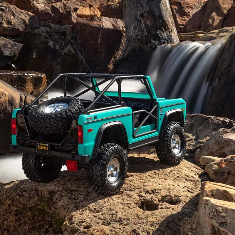 Axial Scx10 Bronco Axi03014 4-Wheel Drive Brushed Rtr Rc Simulation Remote Control Electric Climbing Off-Road Vehicle Model Gift