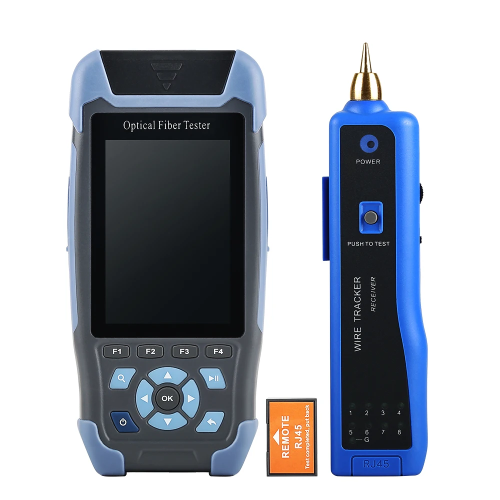 

AUA-900A/D High Accurate OTDR mini pro optical time domain reflectometer 1310/1550nm fiber optic APC/UPC Port 3m to 64km 24/22dB