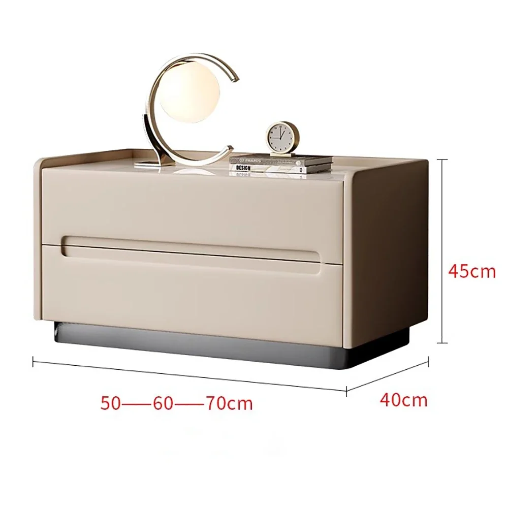 Minimalist Modern Nightstand Nordic Storage Trendy Beauty Nightstand With Drawers Design Mesitas De Noche Bedroom Furniture